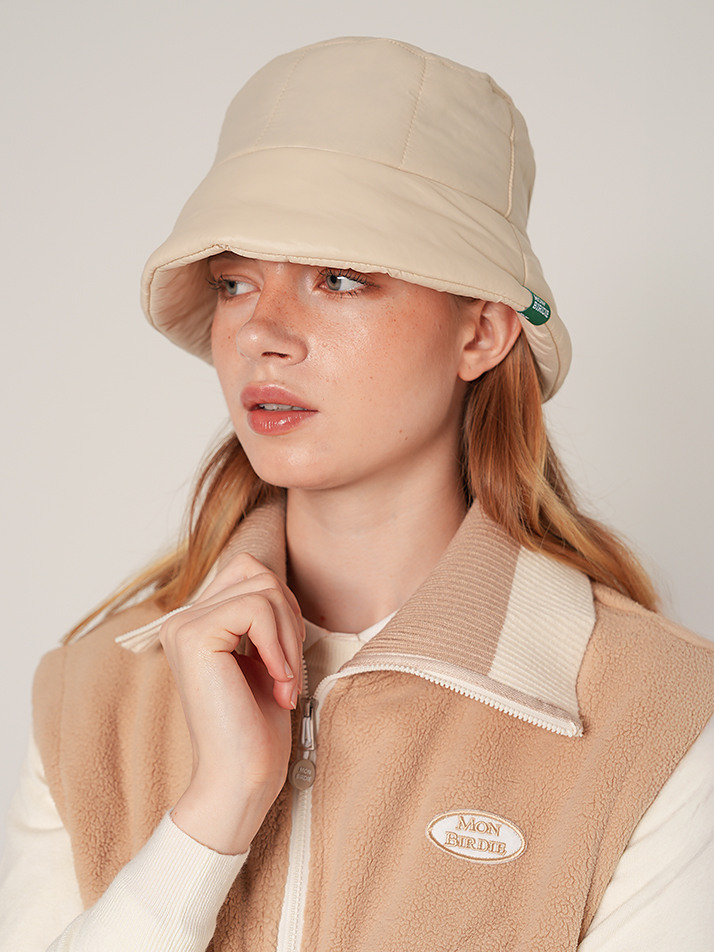 리타 패딩 버킷햇 IVORY