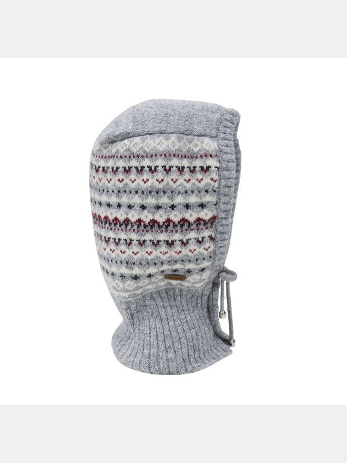 노르딕 니트 바라클라바 GREY