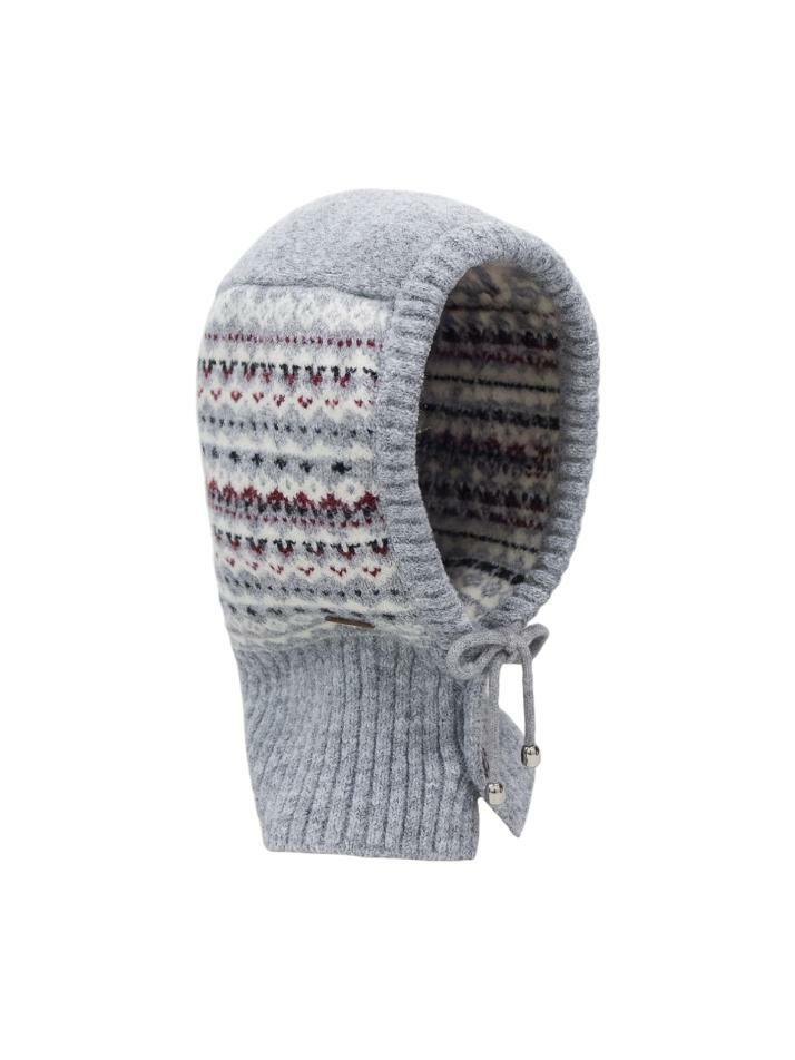 노르딕 니트 바라클라바 GREY