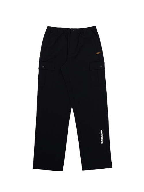 MEN&amp;amp;amp;#39;S 테크 릴렉스 핏 팬츠 BLACK