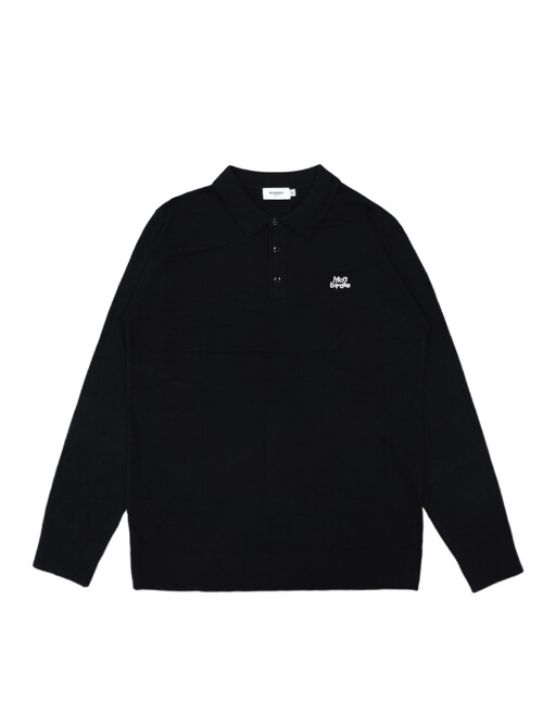 MEN'S 젠틀 베이직 폴로니트 BLACK