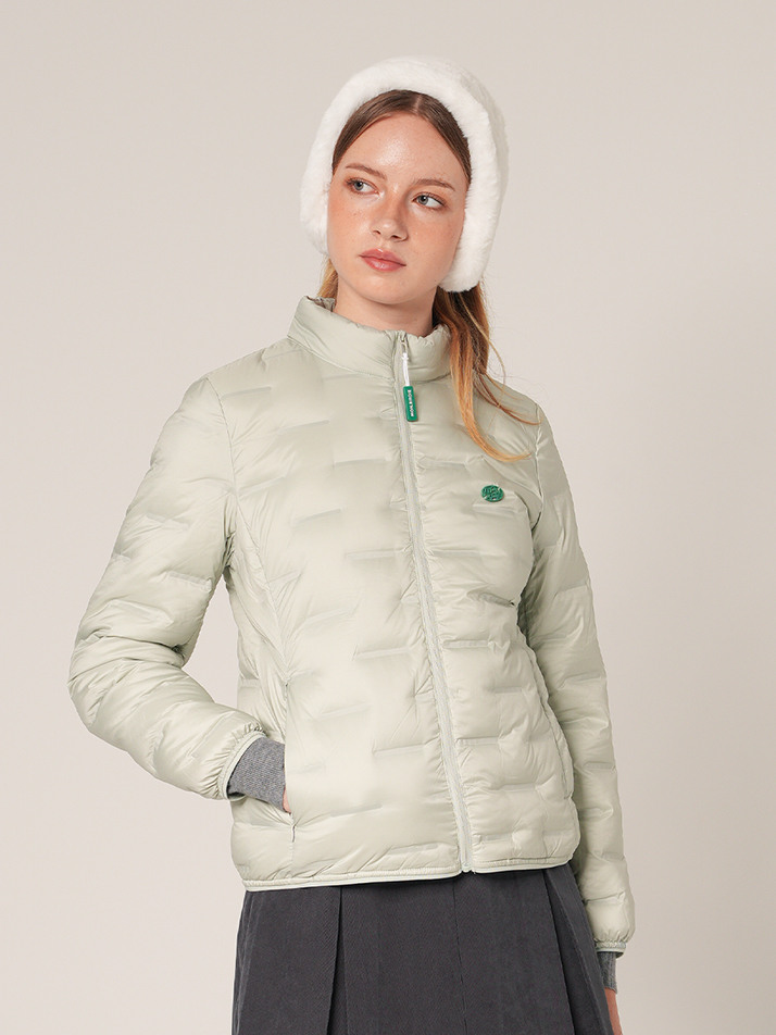 엑티브 덕다운 경량패딩 MINT