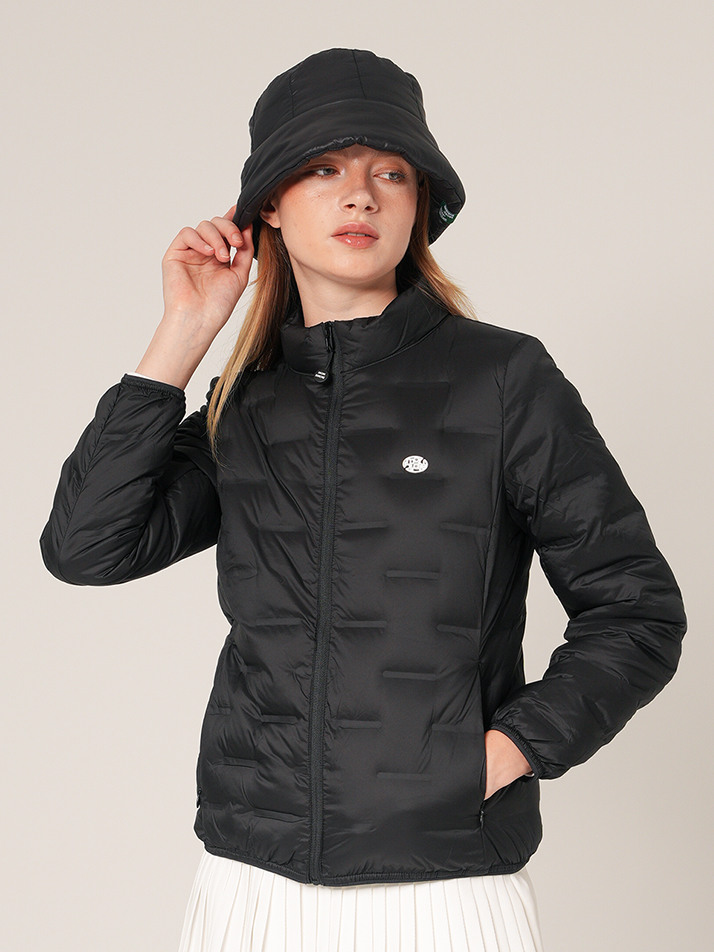 엑티브 덕다운 경량패딩 BLACK