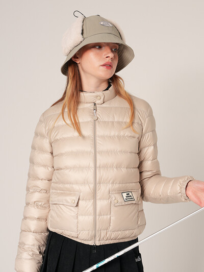윈디 덕다운 경량 패딩점퍼 BEIGE
