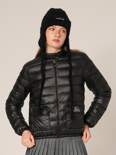 윈디 덕다운 경량 패딩점퍼 BLACK