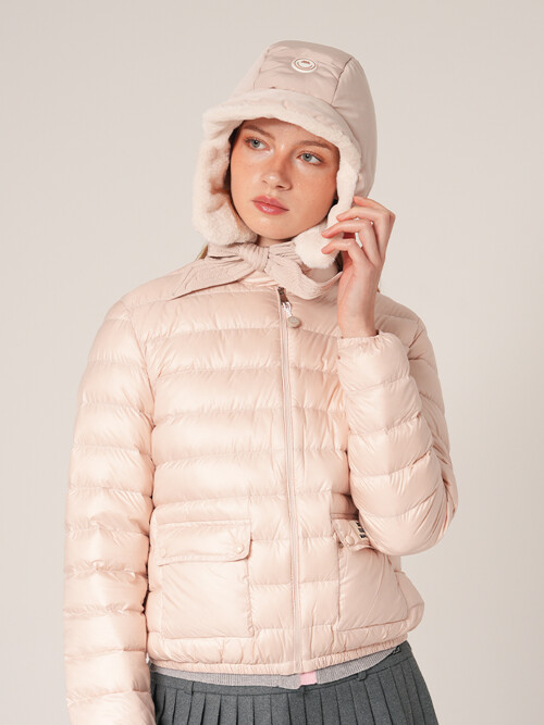 윈디 덕다운 경량 패딩점퍼 PINK