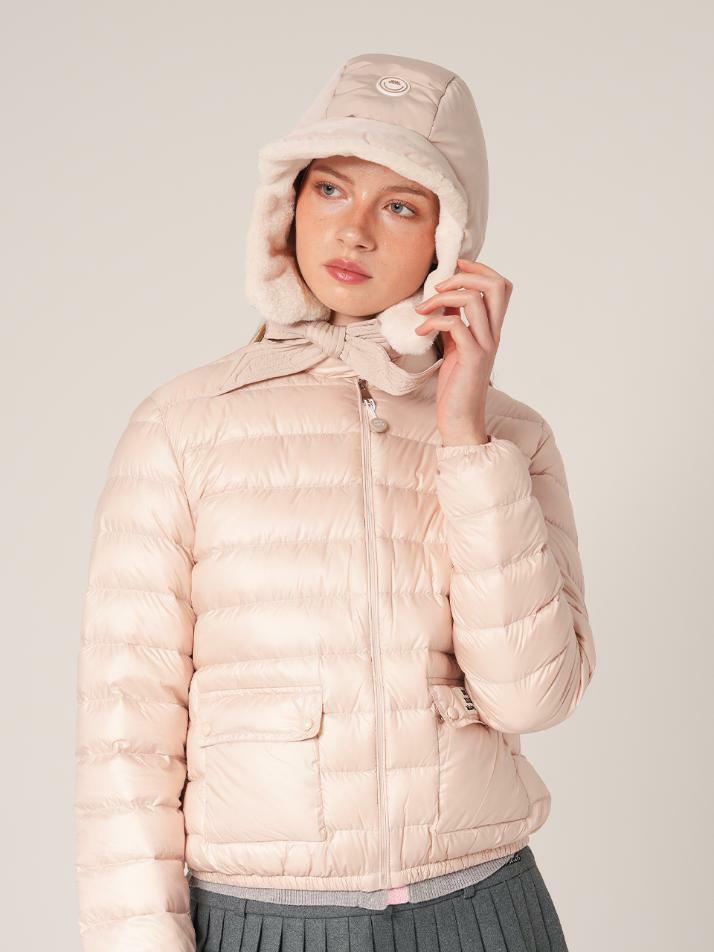 윈디 덕다운 경량 패딩점퍼 PINK