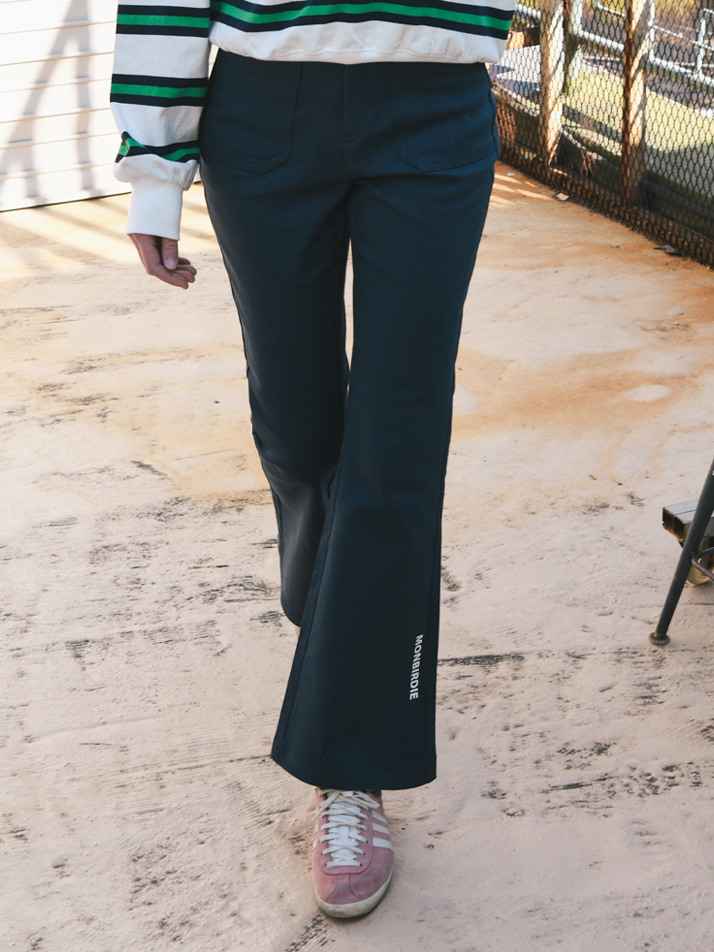 덴버 스트레치 코튼 부츠컷 팬츠 NAVY