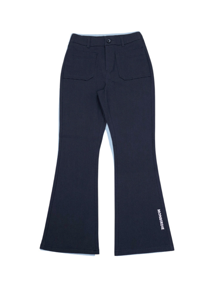 덴버 스트레치 코튼 부츠컷 팬츠 NAVY