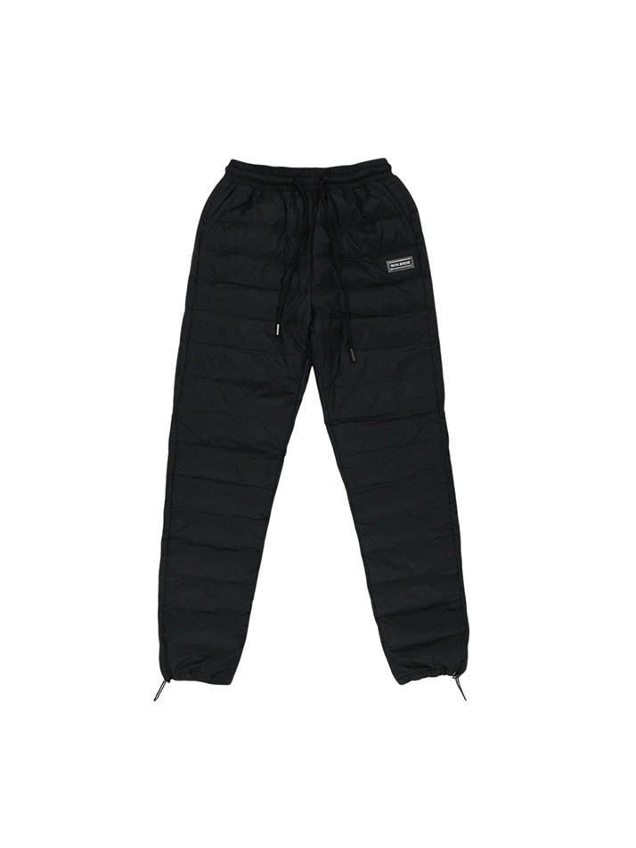 푸퍼 덕다운 스트링 조거팬츠 BLACK