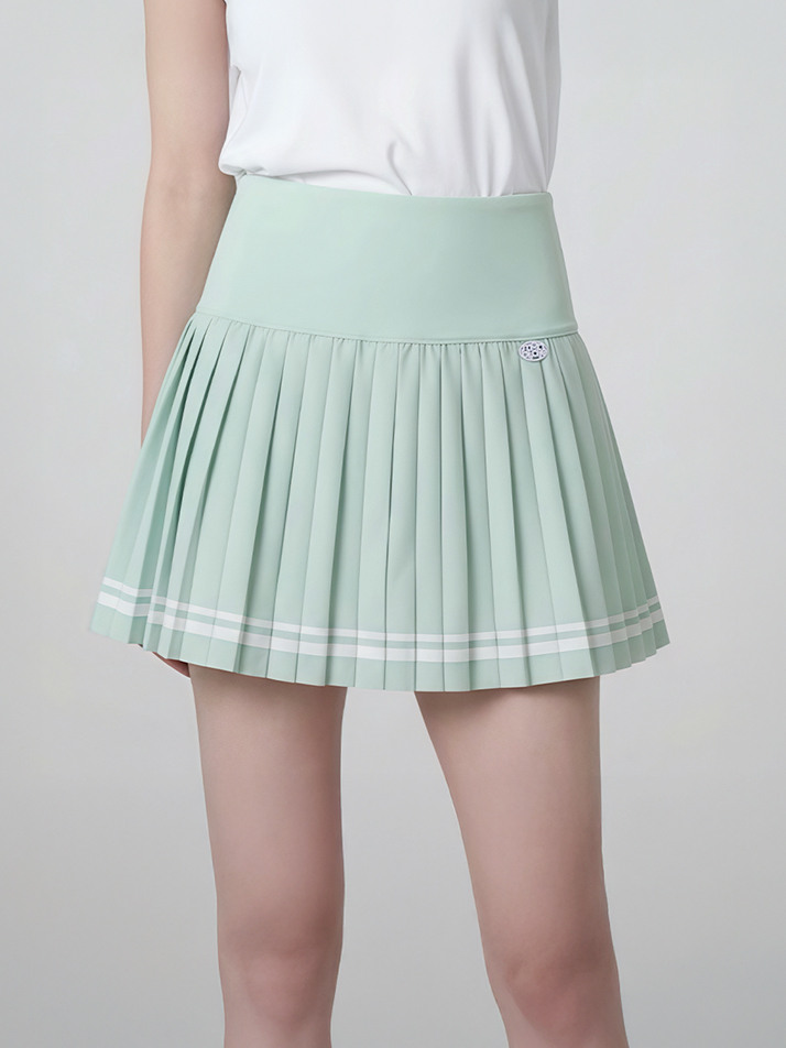 엑티브 라인 플리츠 스커트 MINT