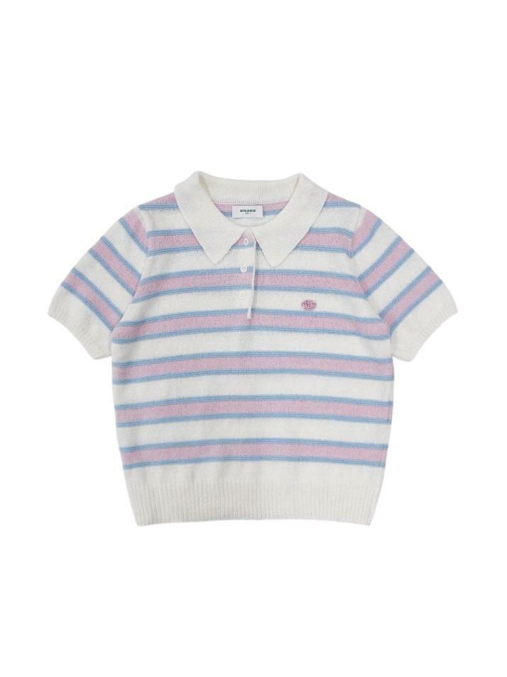 코코 썸머 카라니트 WHITE