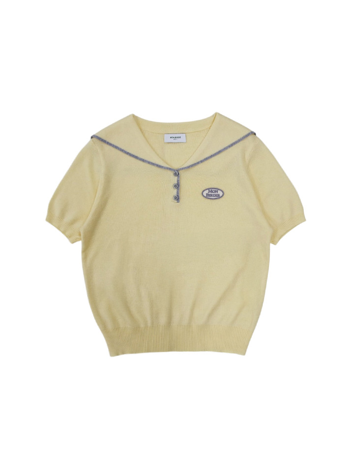 로고 세일러 썸머니트 YELLOW