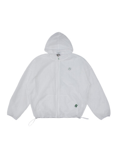 방풍 후드 윈드 브레이커 WHITE