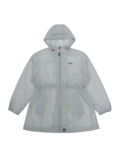 UV케어 방풍 스트링 하프점퍼 GREY