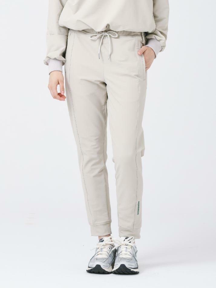 방풍 나일론 조거팬츠 BEIGE