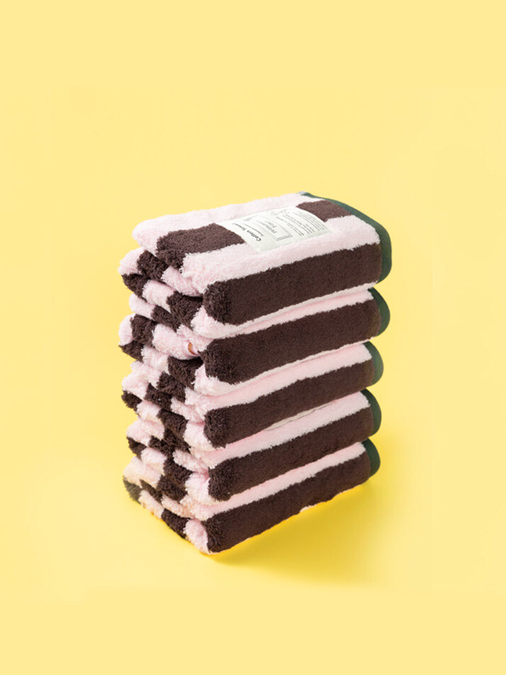 프리마베라 1980_양면타월_레몬트리 5p