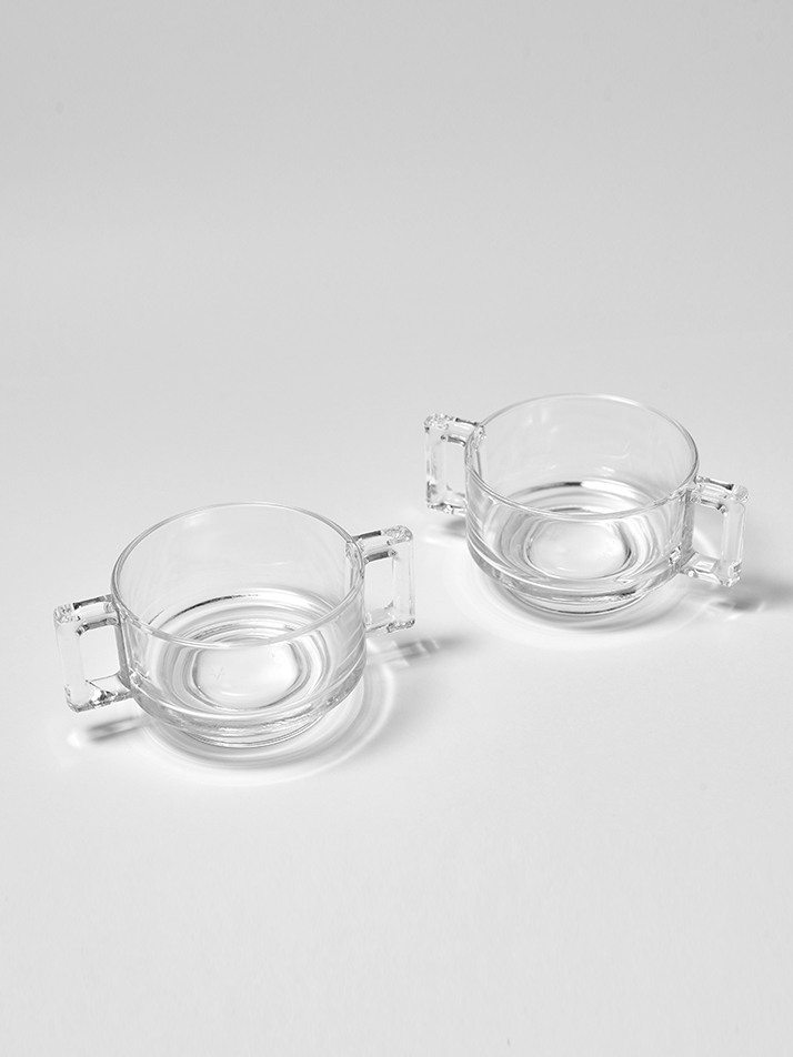 ARNO GLASS SOUP BOWL 2 set