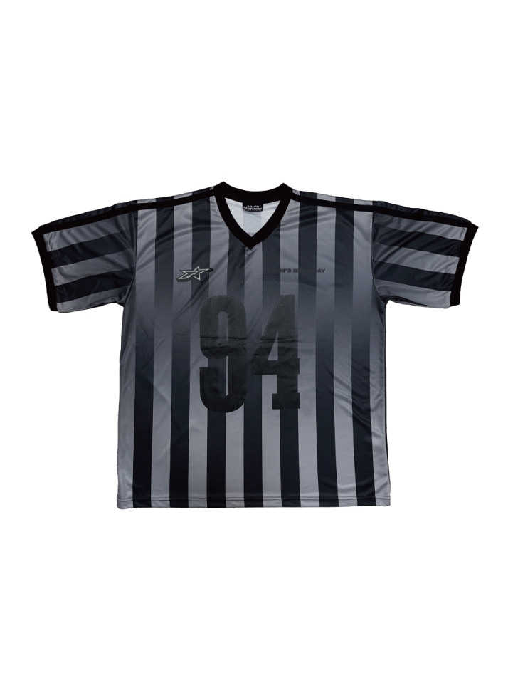 TBD Oversize Rugby T-shirts Black