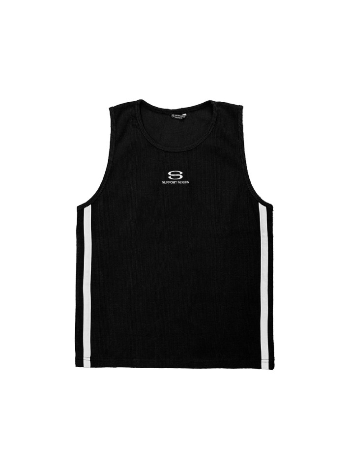 SUPPORTSERIES TRACK TANK TOP BLACK