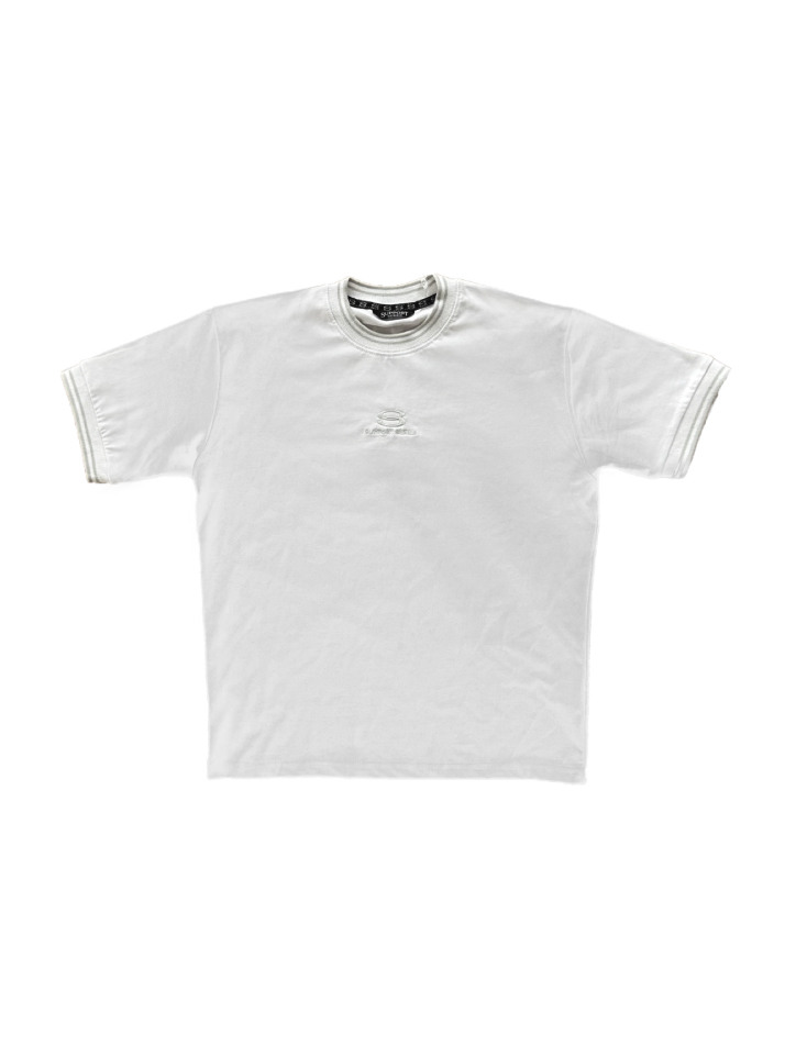 SUPPORT SERIES Line Half T-shirts WHITE
