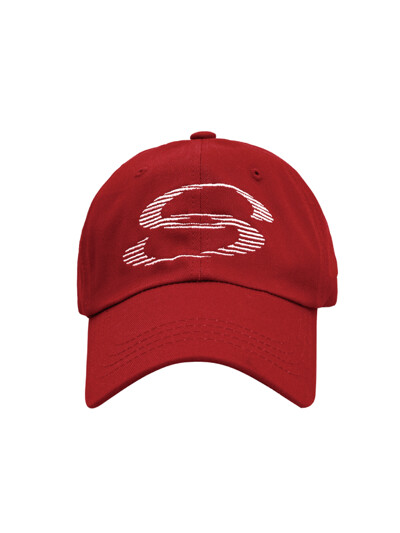 SUPPORT SERIES SPEED LOGO SPORTS CAP RED