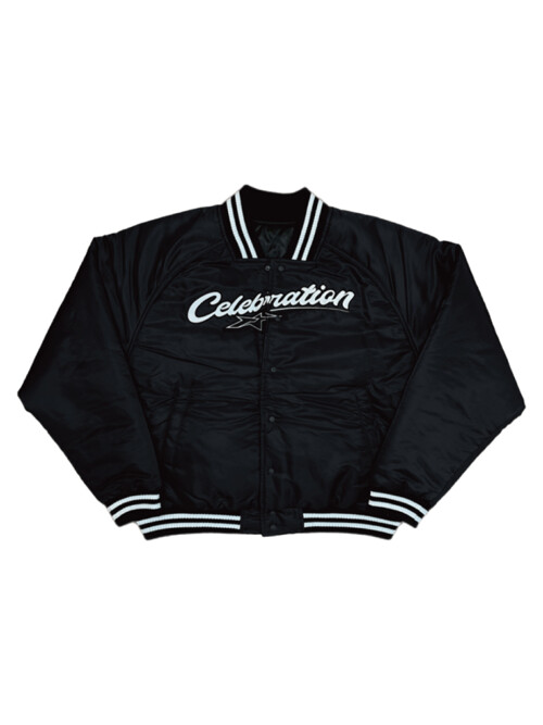 TBD Baseball Bomber Jacket Black (12/30 delivery)