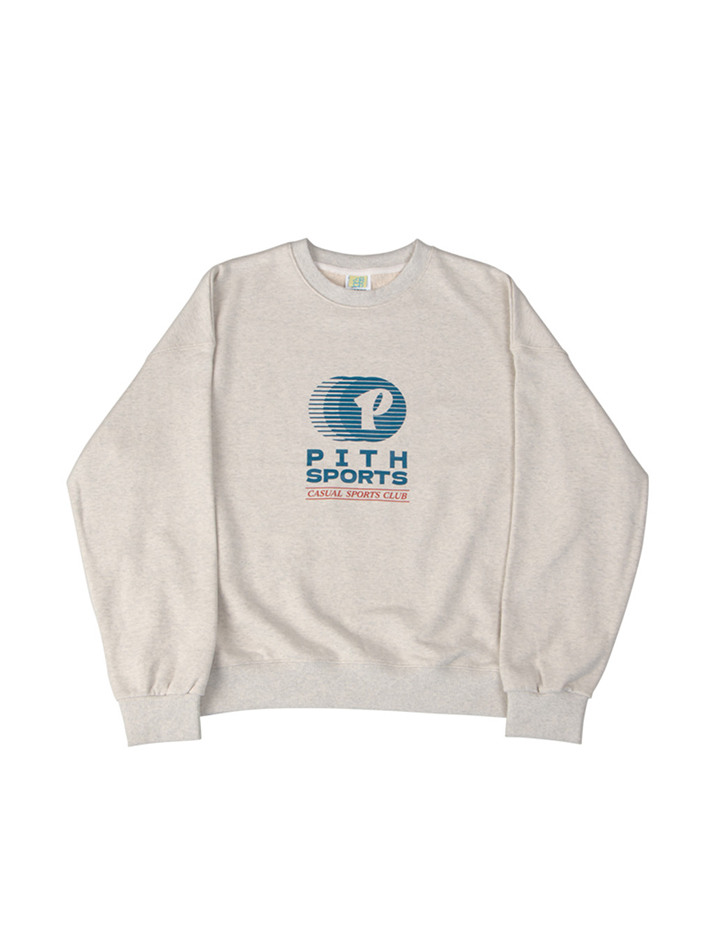 Sports Club Sweatshirt (Oatmeal)
