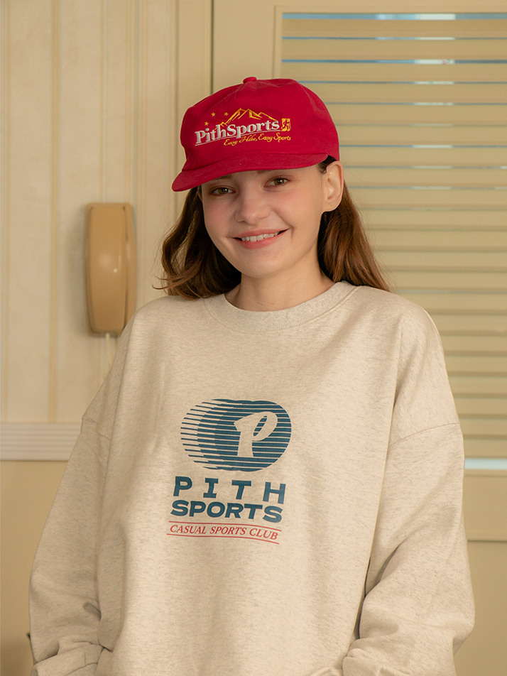 Sports Club Sweatshirt (Oatmeal)