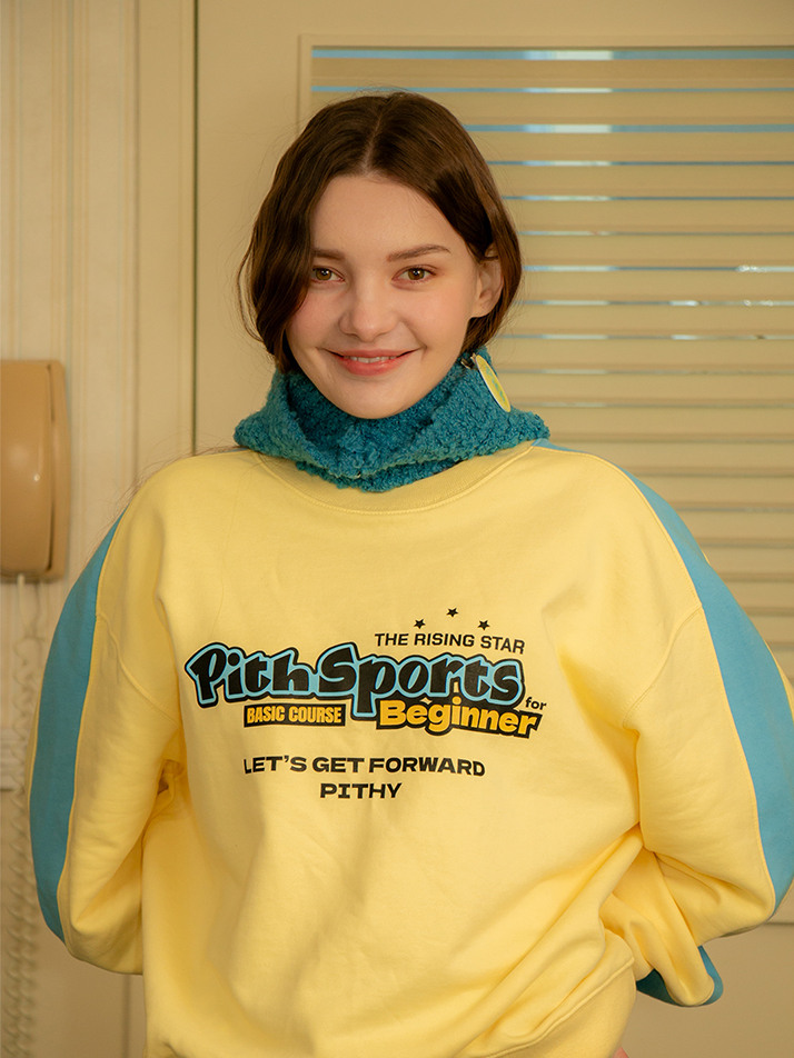 Beginner Sweatshirt (Yellow/Blue) 