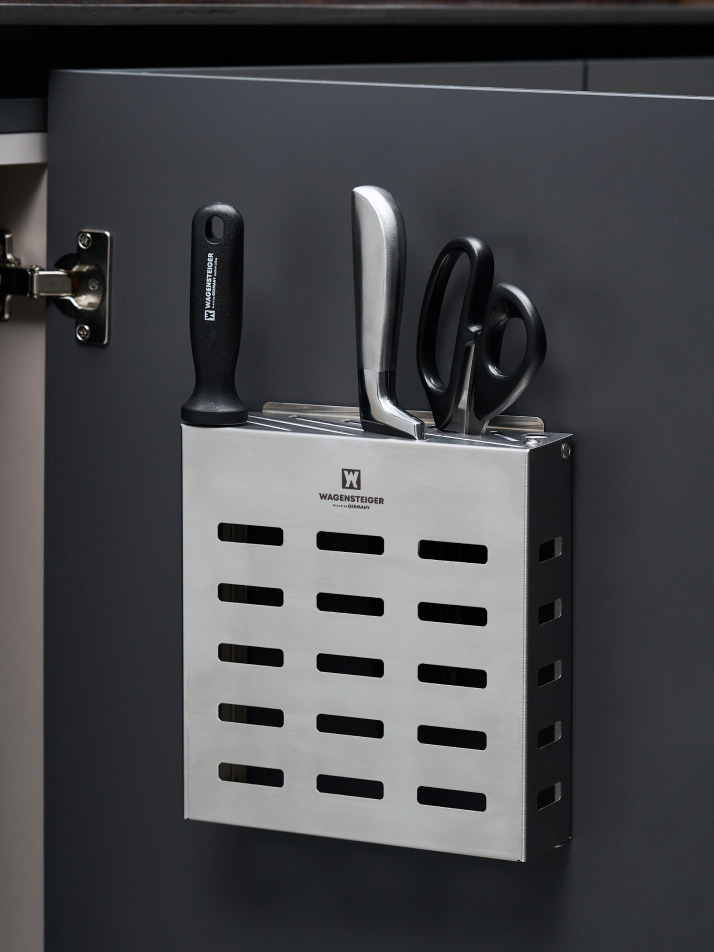 바겐슈타이거 스텐 304 무타공 분리세척 나이프 랙