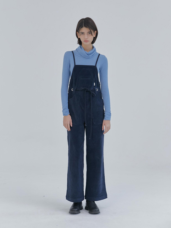 jane corduroy overall (navy) ETERNAL JOURNEY