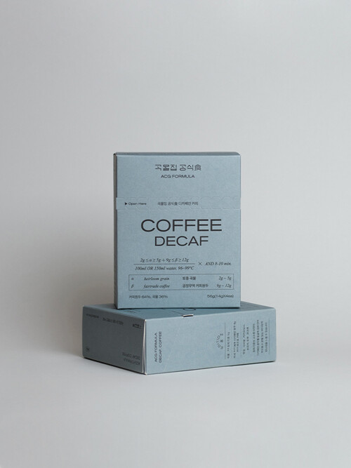 곡물집 공식食 디카페인 커피 (14g*4입)