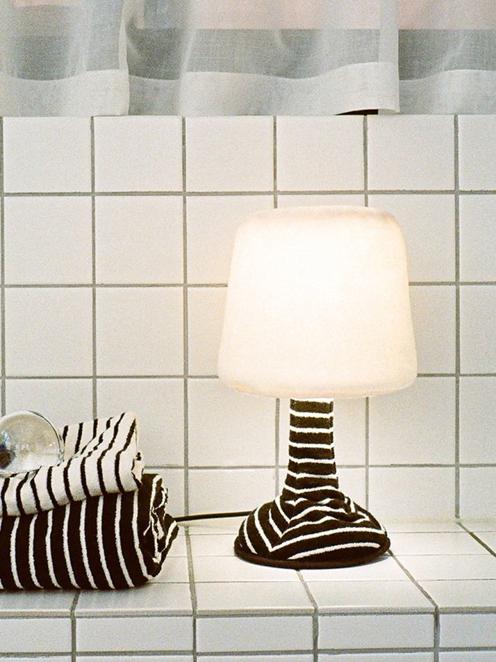 [MARSHMALLOW LAMP] 마시멜로 램프 (Terry/Black) 