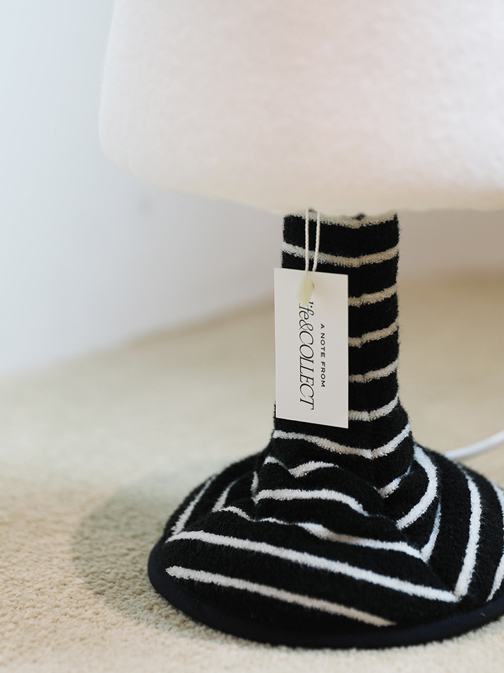 [MARSHMALLOW LAMP] 마시멜로 램프 (Terry/Black) 