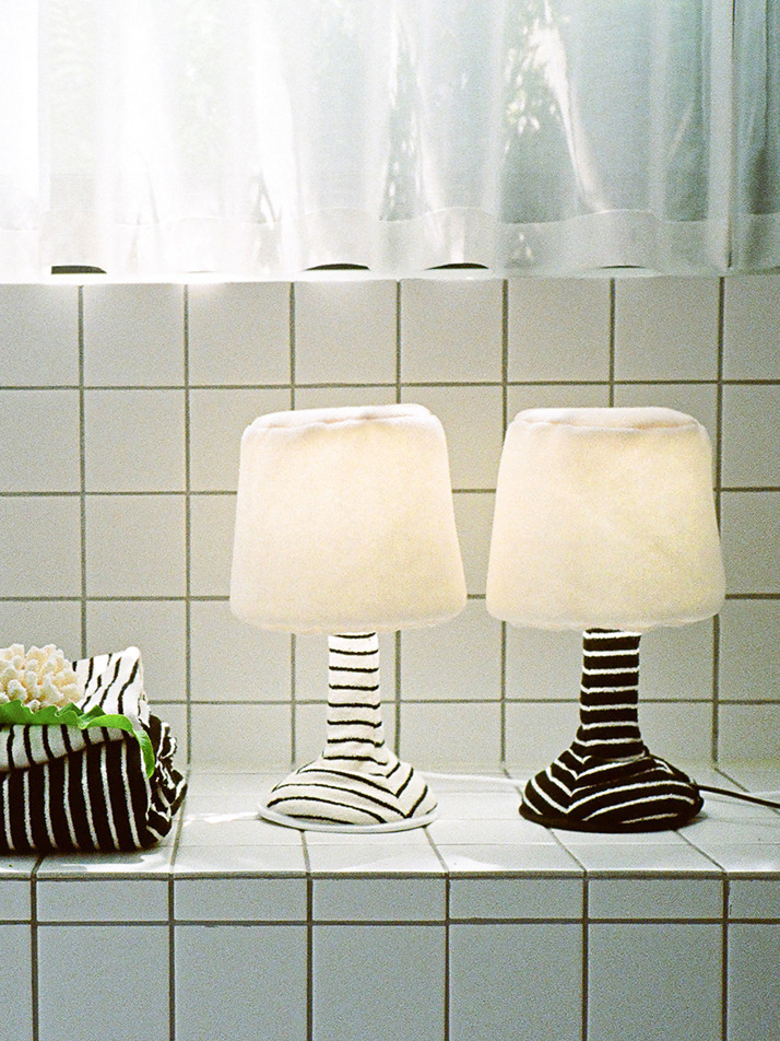 [MARSHMALLOW LAMP] 마시멜로 램프 (Terry/Black) 