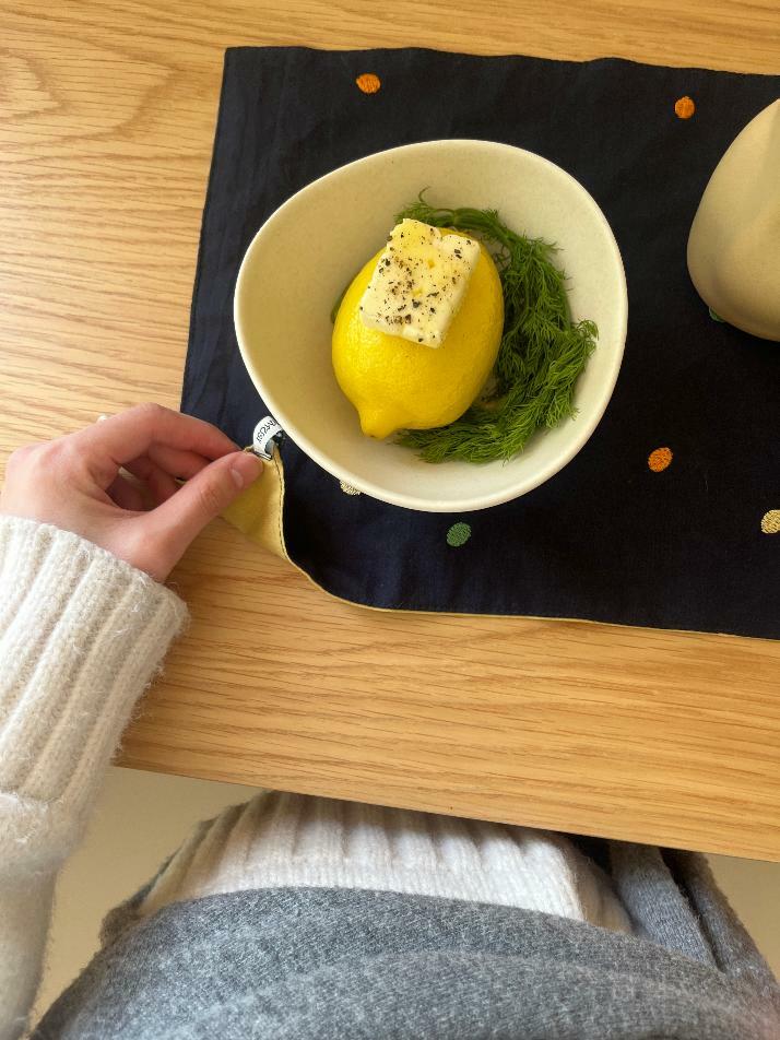 Cosymosy Vegetable Chips Kitchen Cloth (테이블 매트)