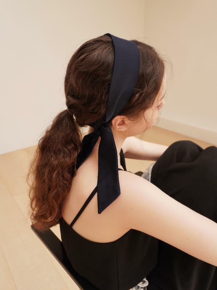 Cosymosy Silky Tie Classic Scarf (스카프) - 3 Color