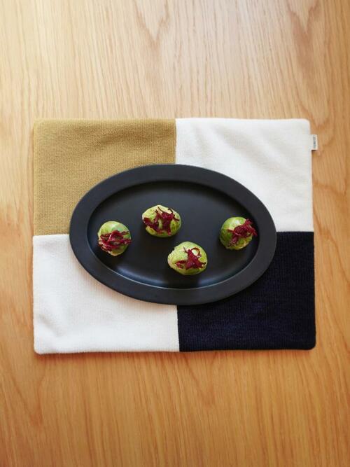 Cosymosy Patchwork Mat (테이블 매트) - Olive
