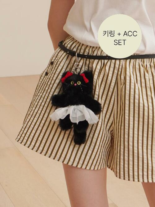 [SET] 발레리나가 되고 싶은 검냥이 키링