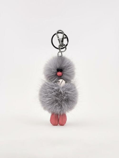 Cosymosy Mini Bird Keyring - Blue Gray