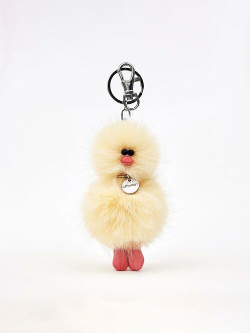 Cosymosy Mini Bird Keyring - Lemon
