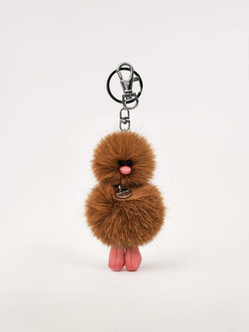 Cosymosy Mini Bird Keyring - Choco