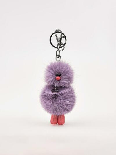 Cosymosy Mini Bird Keyring - Lavender
