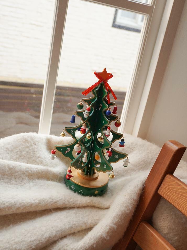 핸드메이드 크리스마스 뮤직박스 오르골