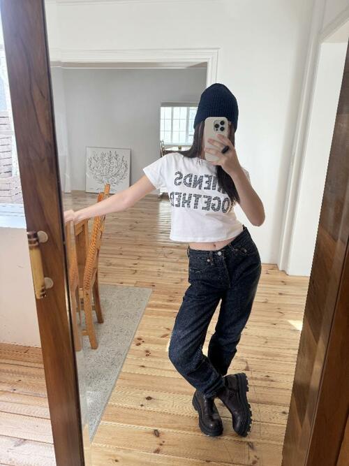 프렌즈 투게더 티셔츠 - 화이트 (2 Size)