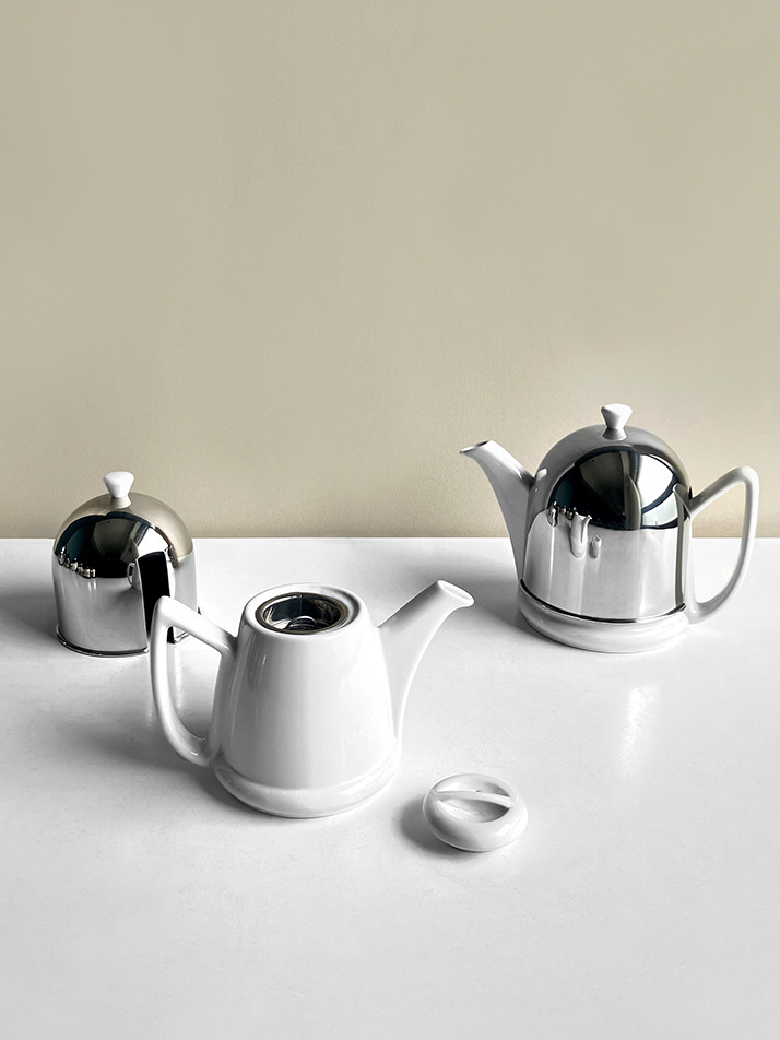 [브레드메이어]White Manto Teapot