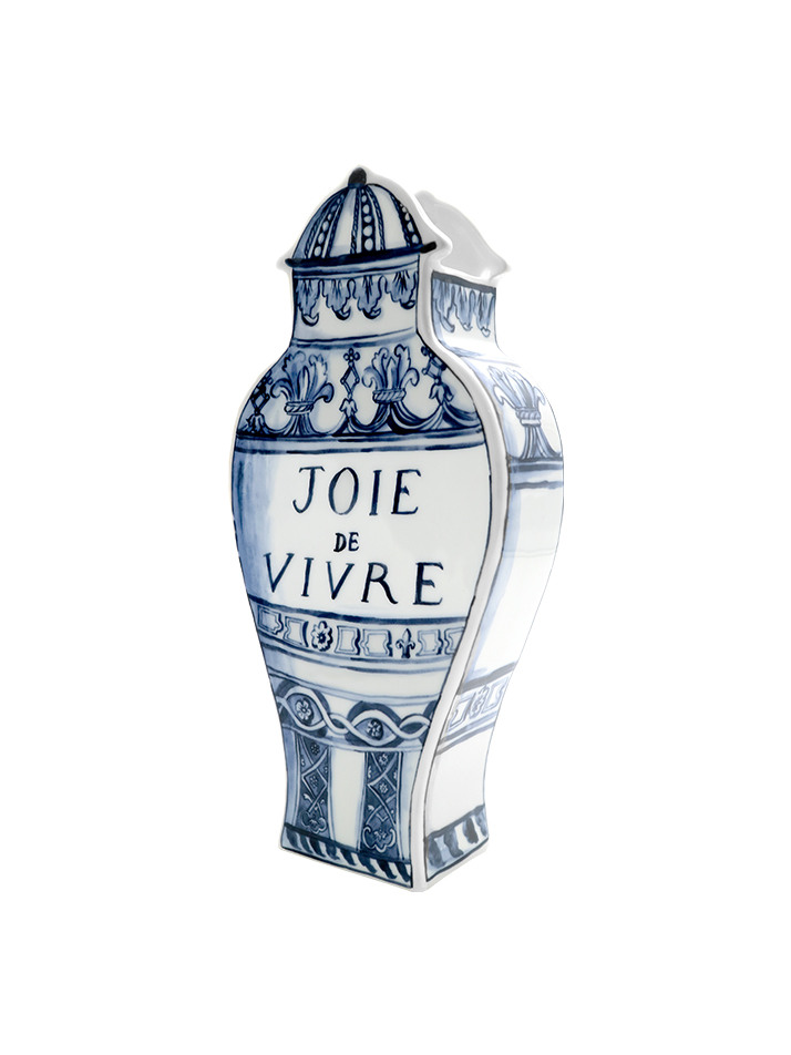 트위그뉴욕 몰리해치 화병_JOIE (M)_Blue