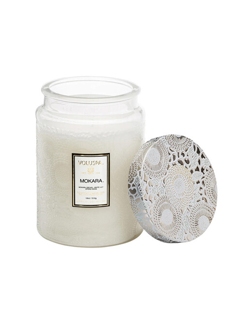 [볼루스파] 모카라 18oz 글라스 캔들