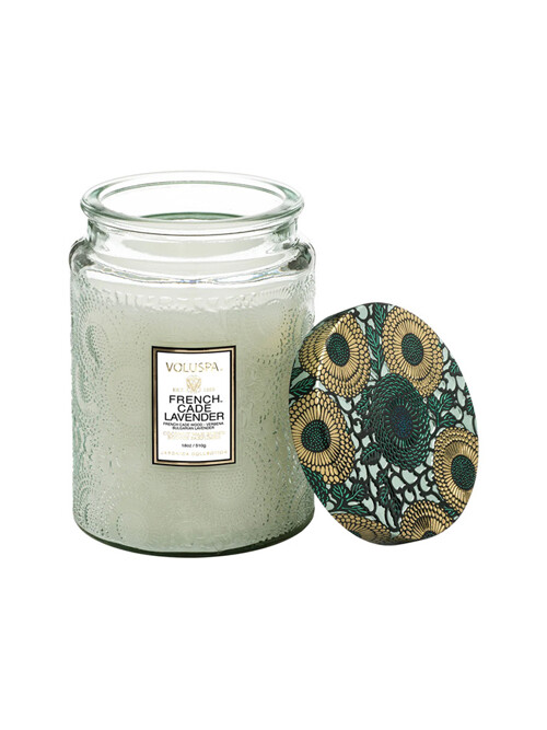 [볼루스파] 프렌치 카데 라벤다 18oz 글라스캔들
